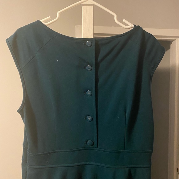 Teal peplum style dress from Rickis. Size 12. Jersey material - Picture 3 of 3
